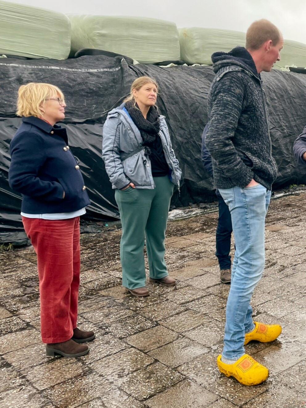 Gedeputeerde Harold Zoet in gesprek met agrariërs