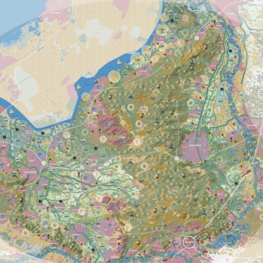 Kaart Veluwe