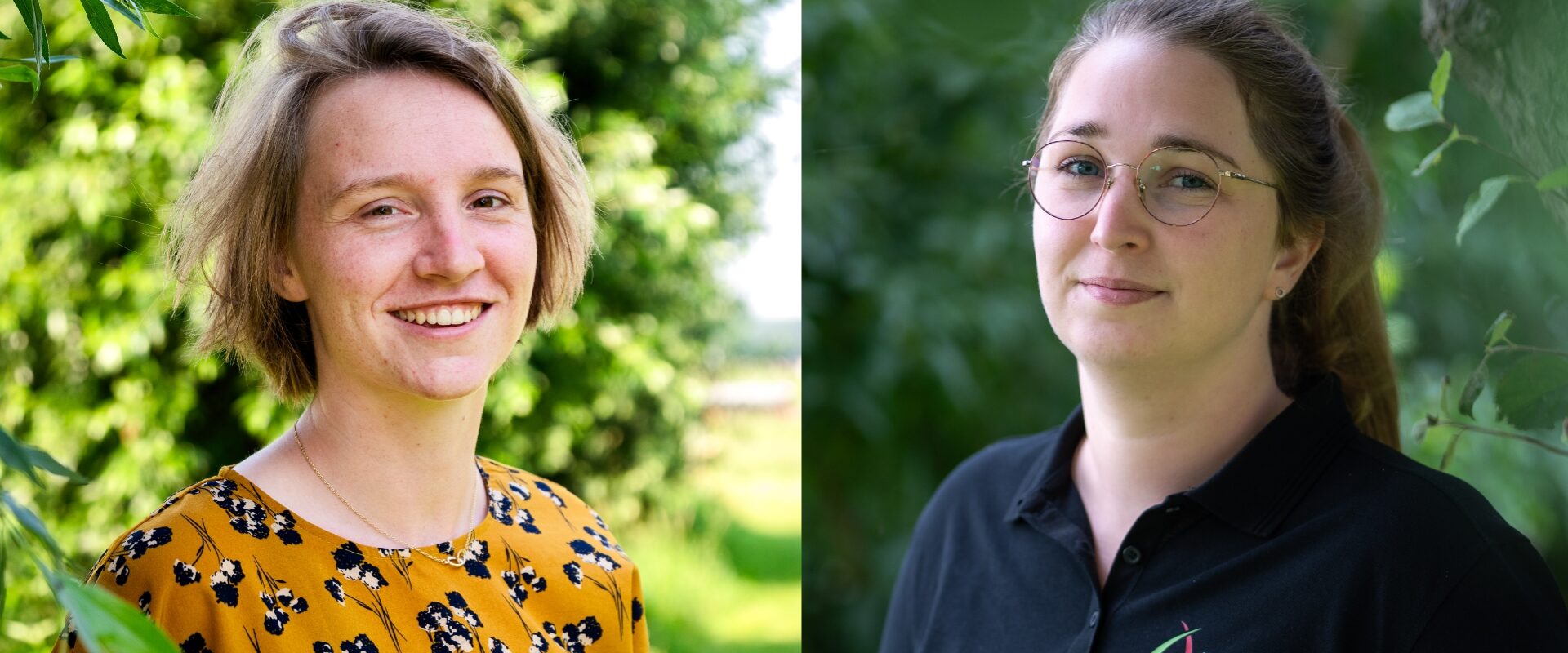 jonge agrariërs Merel Straathof en Hilde Coolman