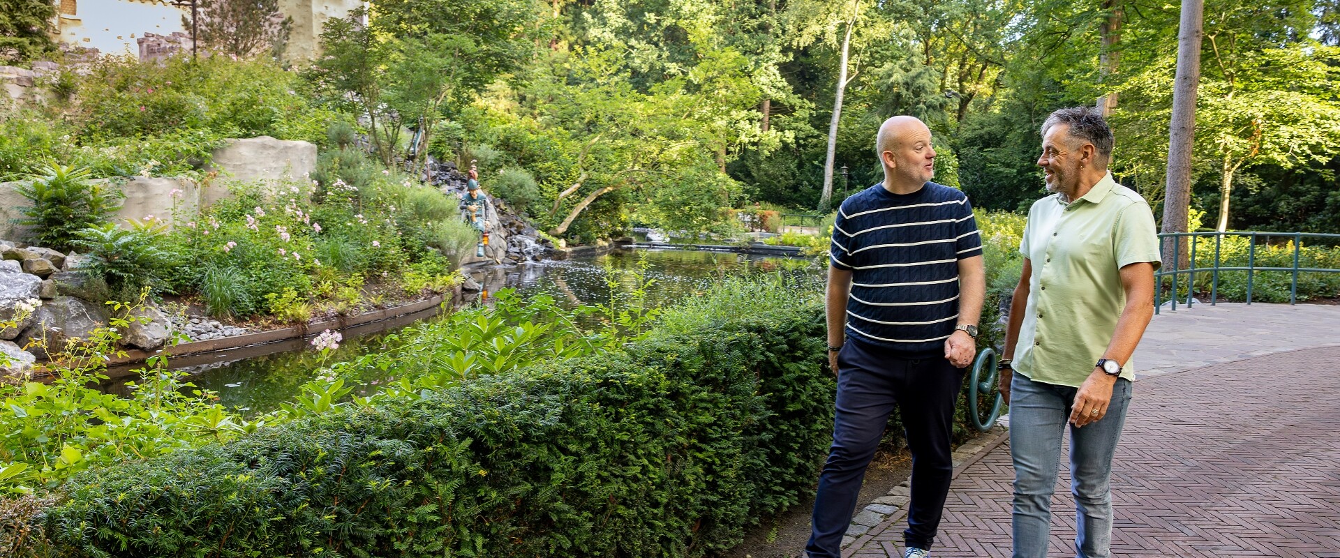 Ivo Südmeier (l) en Hans Mollen (r)