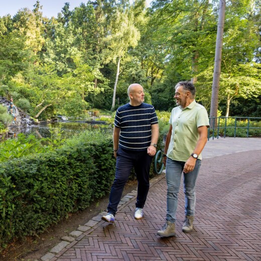 Ivo Südmeier (l) en Hans Mollen (r)